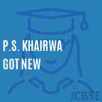 P.S. Khairwa Got New Primary School Logo