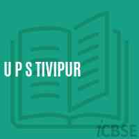 U P S Tivipur Middle School Logo