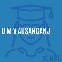 U M V Ausanganj High School Logo