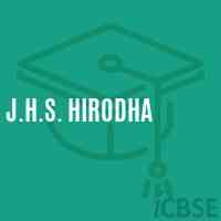 J.H.S. Hirodha Middle School Logo