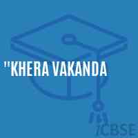 ''Khera Vakanda Primary School Logo