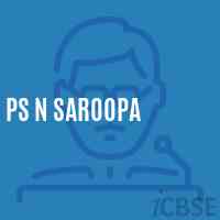 Ps N Saroopa Primary School Logo