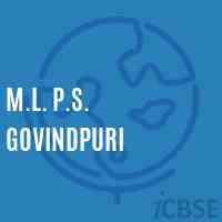 M.L. P.S. Govindpuri Primary School Logo