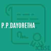 P.P.Dayoretha Primary School Logo
