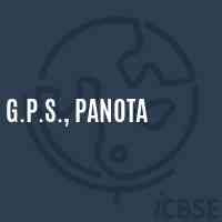 G.P.S., Panota Primary School Logo