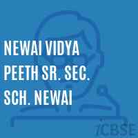 Newai Vidya Peeth Sr. Sec. Sch. Newai Senior Secondary School Logo