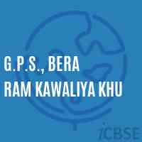 G.P.S., Bera Ram Kawaliya Khu Primary School Logo
