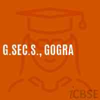 G.Sec.S., Gogra Secondary School Logo