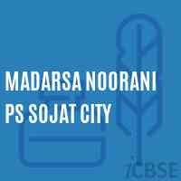 Madarsa Noorani Ps Sojat City Primary School Logo