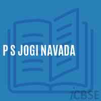 P S Jogi Navada Primary School Logo