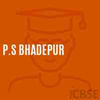 P.S Bhadepur Primary School Logo