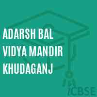 Adarsh Bal Vidya Mandir Khudaganj Middle School Logo