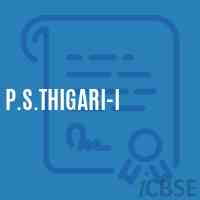 P.S.Thigari-I Primary School Logo