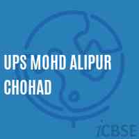Ups Mohd Alipur Chohad Middle School Logo