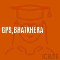 Gps,Bhatkhera Primary School Logo