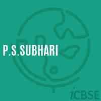 P.S.Subhari Primary School Logo