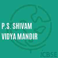 P.S. Shivam Vidya Mandir Primary School Logo