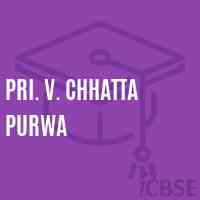 Pri. V. Chhatta Purwa Primary School Logo