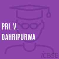 Pri. V. Dahripurwa Primary School Logo