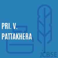 Pri. V. Pattakhera Primary School Logo