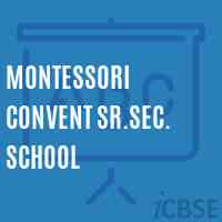 Montessori Convent Sr.Sec. School Logo