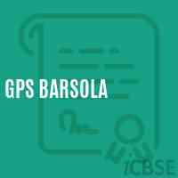 Gps Barsola Primary School Logo