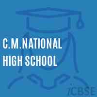 C.M.National High School Logo