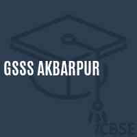 Gsss Akbarpur High School Logo