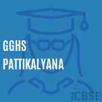 Gghs Pattikalyana Secondary School Logo