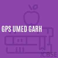 Gps Umed Garh Primary School Logo