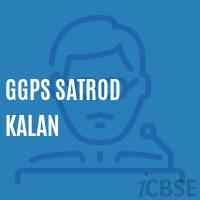 Ggps Satrod Kalan Primary School Logo