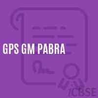 Gps Gm Pabra Primary School Logo