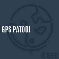 Gps Patodi Primary School Logo