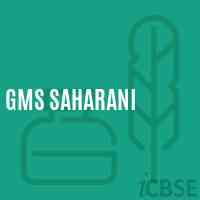 Gms Saharani Middle School Logo