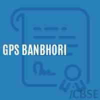 Gps Banbhori Primary School Logo