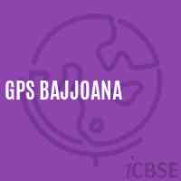 Gps Bajjoana Primary School Logo