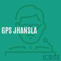 Gps Jhansla Primary School Logo