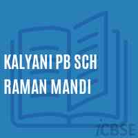 Kalyani Pb Sch Raman Mandi Middle School Logo