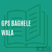 Gps Baghele Wala Primary School Logo
