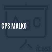 Gps Malko Primary School Logo