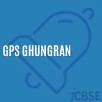 Gps Ghungran Primary School Logo