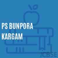 Ps Bunpora Kargam Primary School Logo