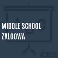 Middle School Zaloowa Logo