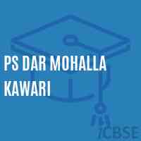 Ps Dar Mohalla Kawari School Logo