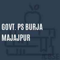 Govt. Ps Burja Majajpur Primary School Logo