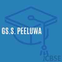Gs.S. Peeluwa Secondary School Logo