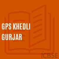 Gps Khedli Gurjar Primary School Logo