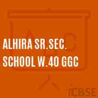 Alhira Sr.Sec. School W.40 Ggc Logo