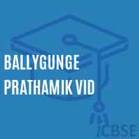 Ballygunge Prathamik Vid Primary School Logo