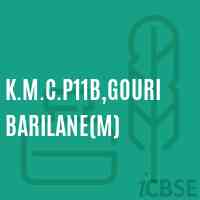 K.M.C.P11B,Gouri Barilane(M) Primary School Logo